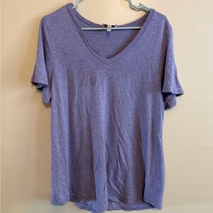 Jessica Simpson Lavender V-Neck Tee